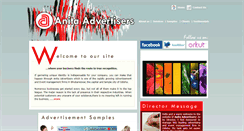 Desktop Screenshot of anitaadvertisers.com